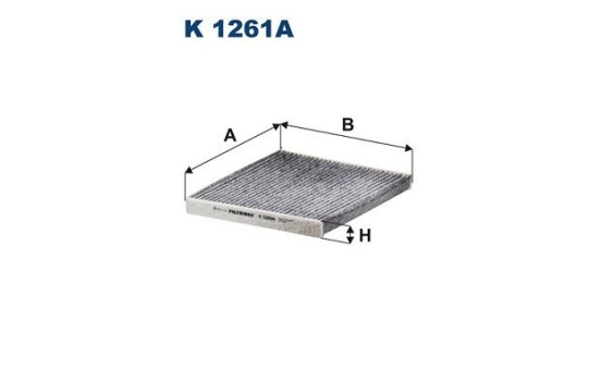Interior filter K 1261A Filtron