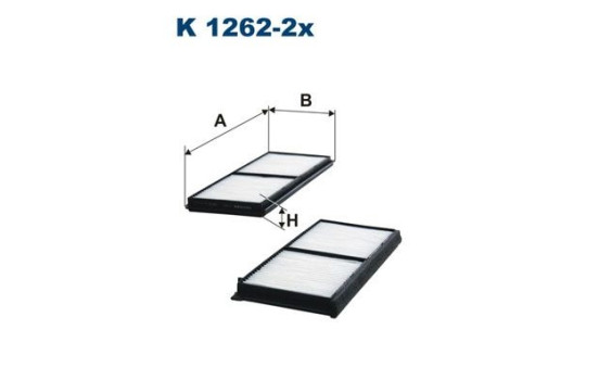 Interior filter K 1262-2x Filtron