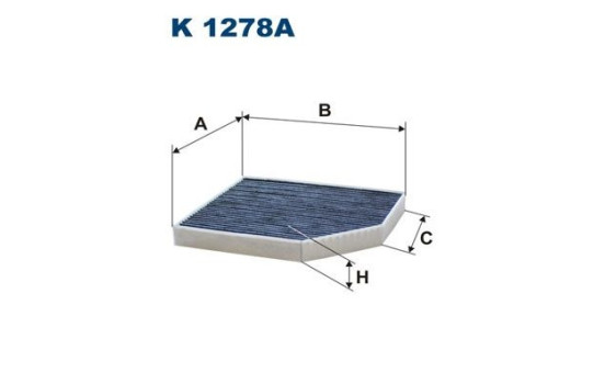 Interior filter K 1278A Filtron