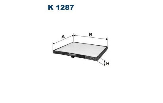 Interior filter K 1287 Filtron