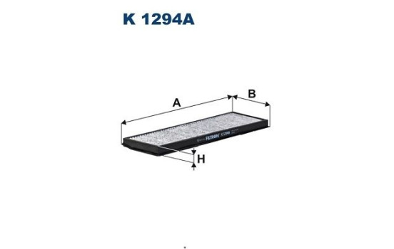 Interior filter K 1294A Filtron
