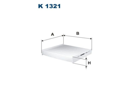 Interior filter K 1321 Filtron