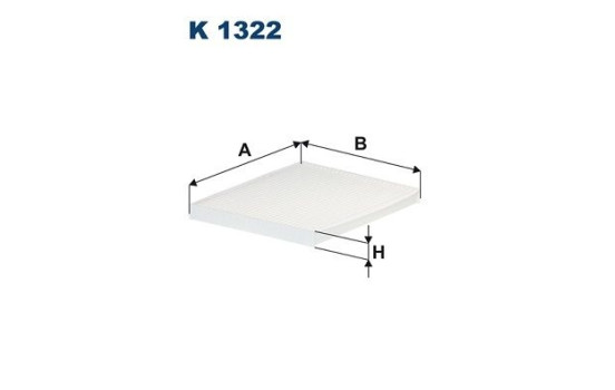 Interior filter K 1322 Filtron