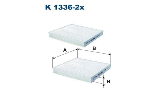 Interior filter K 1336-2x Filtron