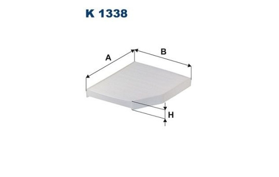 Interior filter K 1338 Filtron