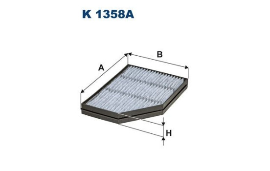 Interior filter K 1358A Filtron