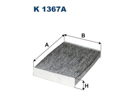Interior filter K 1367A Filtron