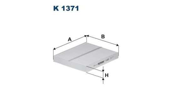 Interior filter K 1371 Filtron