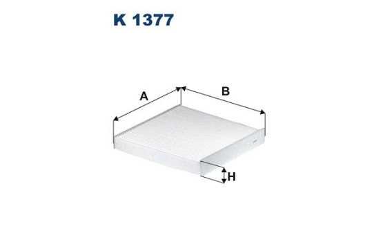 Interior filter K 1377 Filtron