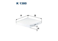 Interior filter K 1380 Filtron