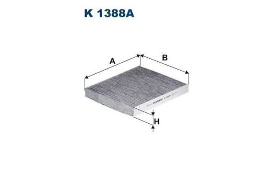 Interior filter K 1388A Filtron