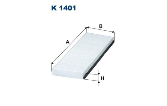 Interior filter K 1401 Filtron
