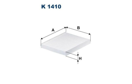 Interior filter K 1410 Filtron
