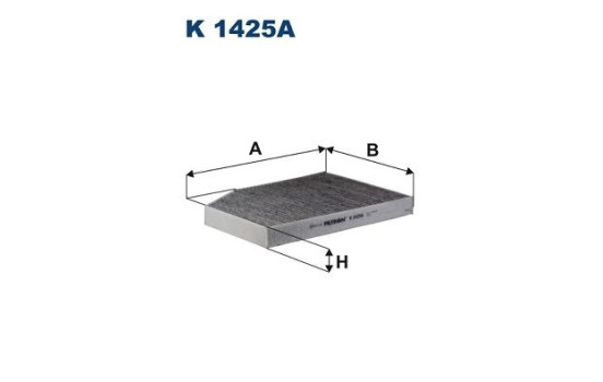Interior filter K 1425A Filtron
