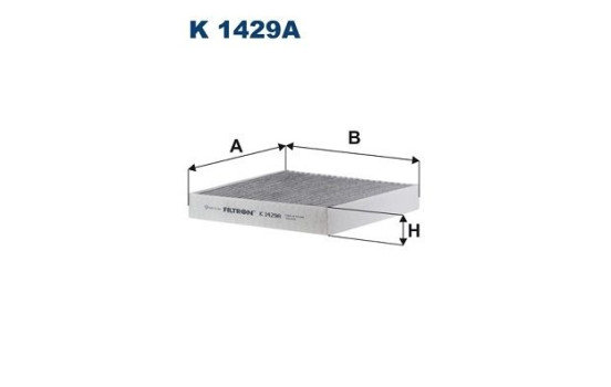 Interior filter K 1429A Filtron