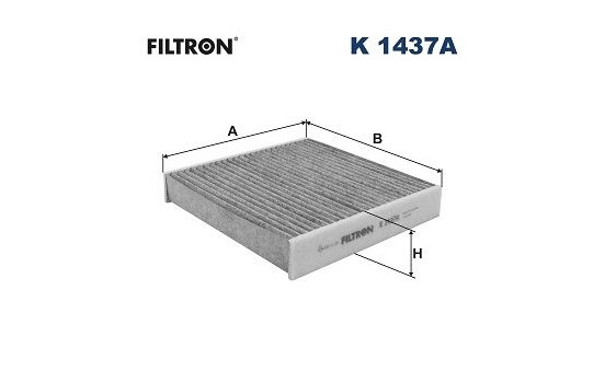 Interior filter K 1437A Filtron