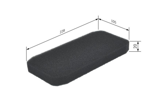 Interior filter M1173 Bosch