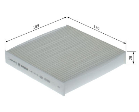 Interior filter M5161 Bosch, Image 6