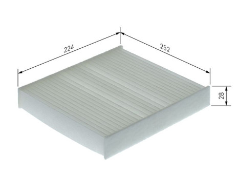 Interior filter M5169 Bosch, Image 2