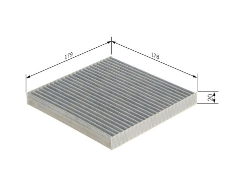 Interior filter R2566 Bosch, Image 9