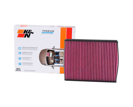 K&N Premium Single-Use Cabin Air Filter fits Ford various models (DVF5012) K&N, Image 3