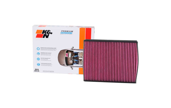 K&N Premium Single-Use Cabin Air Filter fits Ford various models (DVF5012) K&N, Image 3
