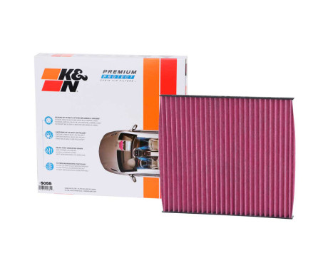 K&N Premium Single-Use Cabin Air Filter fits Hyundai/Kia various models (DVF5055) K&N, Image 3
