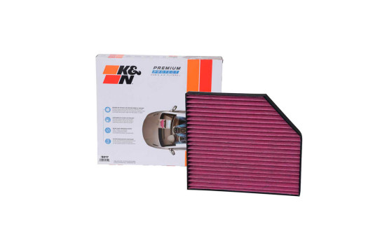 K&N Premium Single-Use Cabin Air Filter suitable for Audi/Porsche various models (DVF5017) K&N, Image 3