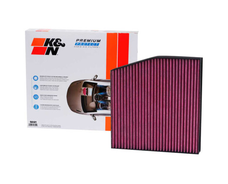 K&N Premium Single-Use Interior Air Filter suitable for Mercedes various models (DVF5021) K&N, Image 3