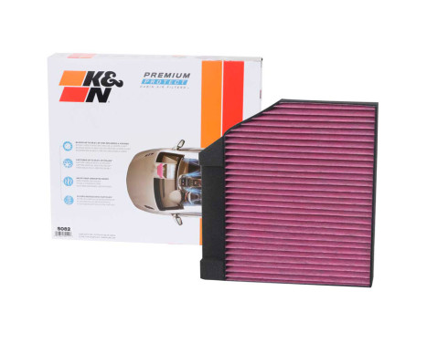 K&N Premium Single-Use Interior Air Filter suitable for Mercedes various models (DVF5082) K&N, Image 3