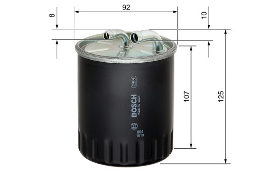 Bosch N4437 - Diesel filter car, Image 2