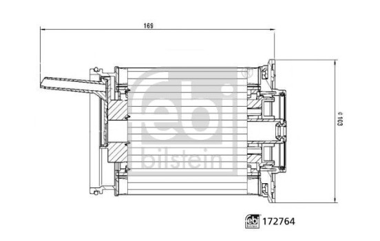Fuel filter 172764 FEBI, Image 2