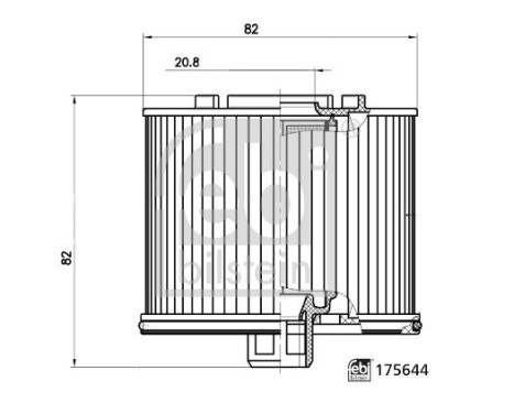 Fuel filter 175644 FEBI, Image 3