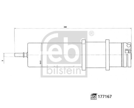 Fuel filter 177167 FEBI, Image 3