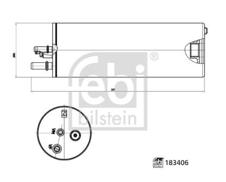 Fuel filter 183406 FEBI, Image 3