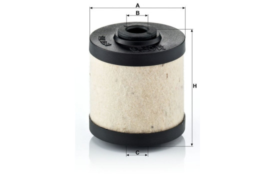 Fuel filter BFU 715 Mann, Image 2
