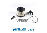 Fuel filter C826 Purflux