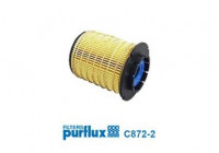Fuel filter C872-2 Purflux