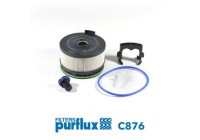 Fuel filter C876 Purflux