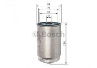 Fuel filter F 026 402 097 Bosch