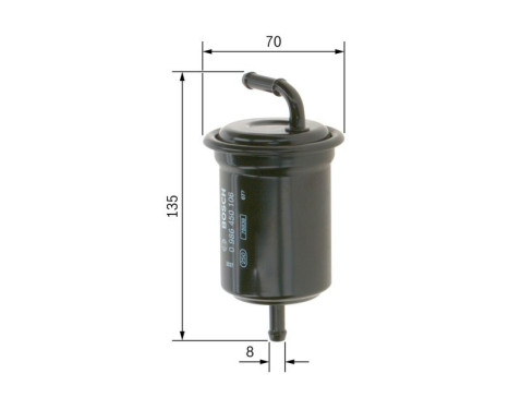 Fuel filter F0106 Bosch, Image 6