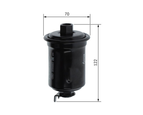 Fuel filter F0107 Bosch, Image 6
