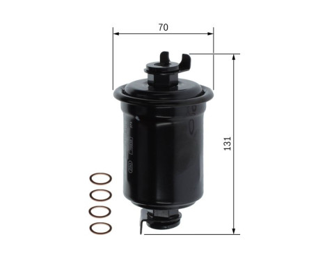 Fuel filter F0109 Bosch, Image 6