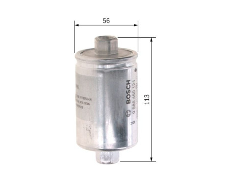 Fuel filter F0124 Bosch, Image 5