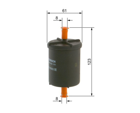 Fuel filter F2151 Bosch, Image 5