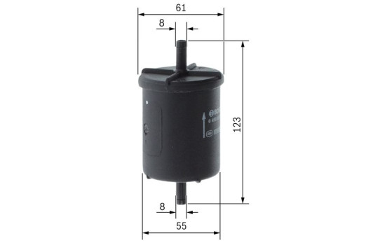 Fuel filter F2151 Bosch, Image 5