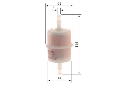Fuel filter F3005 Bosch, Image 5