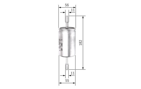 Fuel filter F3009 Bosch, Image 2