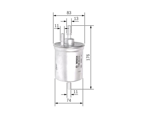 Fuel filter F3012 Bosch, Image 7