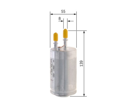 Fuel filter F3014 Bosch, Image 6